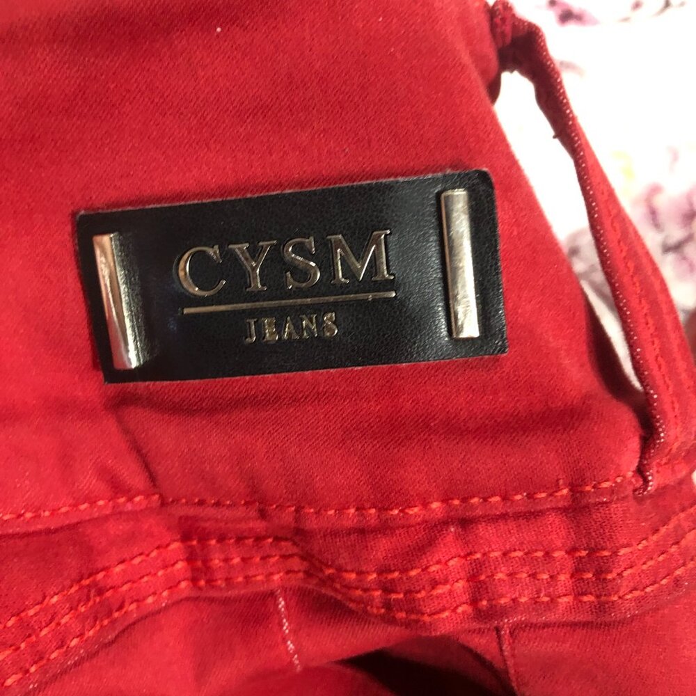 Cysm Pants Womens Push Up Jeans Size 7 Womens - Picture 9 of 11